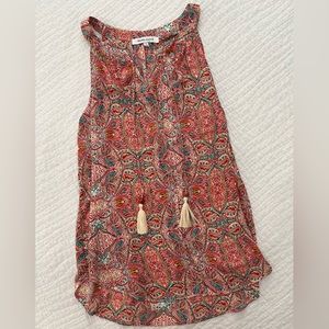 Flowy Bohemian Tank Top | S. L | fits more like a medium